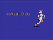Tablet Screenshot of clairebretecher.com